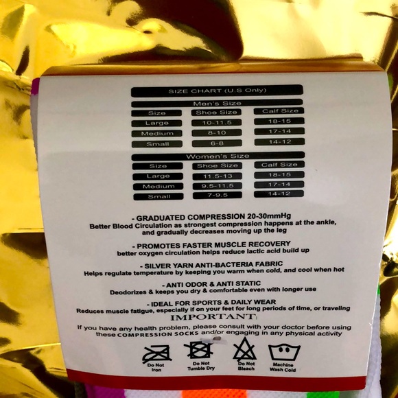 A-swift Unisex Compression Socks Bundle - Picture 6 of 7